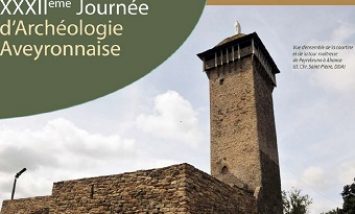 Photo de la Tour de Peyrebrune illustrant les 32 ème journée d'archéologie aveyronnaise