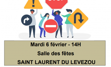 St Laurent de Lévézou Remise a niveau code de la route